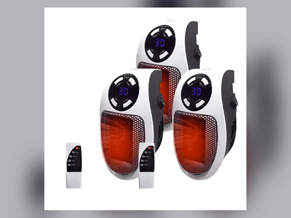 Ultra Air Heater™ Portable Rapid-Warmth PTC Ceramic Convection Space Heater Package Contents